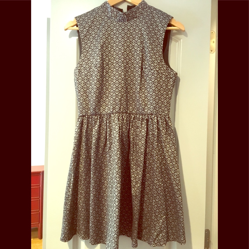 Need supply Ornate patterned party dress